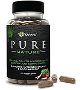 KaraMD Pure Nature | Greens, Fruits & Vegetables Whole Food Supplement | Vitamins, Fiber & Antiox...