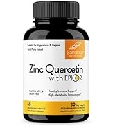 Zinc Quercetin with Epicor 60 Vegetarian Capsules