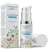 Intentionally Bare Collagen Peptide Serum with MCT Oil and Hyaluronic Acid - Keto for Your Face -...